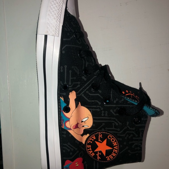 Converse All Stars Chuck Taylors High Top Space Jam 172485C Mens 6 Womens 8 - Picture 7 of 12